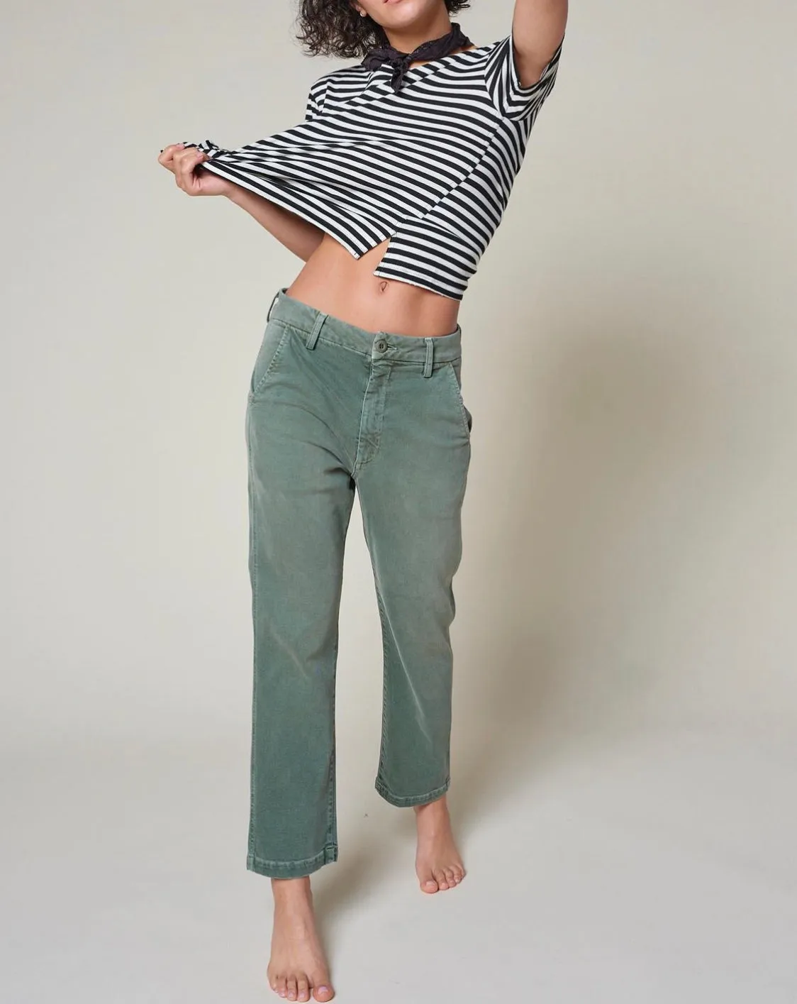 AMO Denim Easy Trouser - Surplus