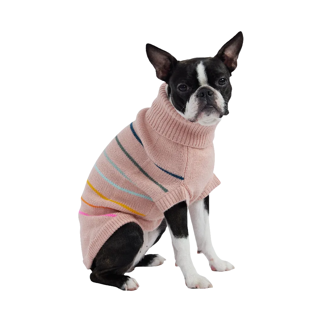 Arctic Sweater - Pink | Cozy & Stylish Winter Dog Apparel