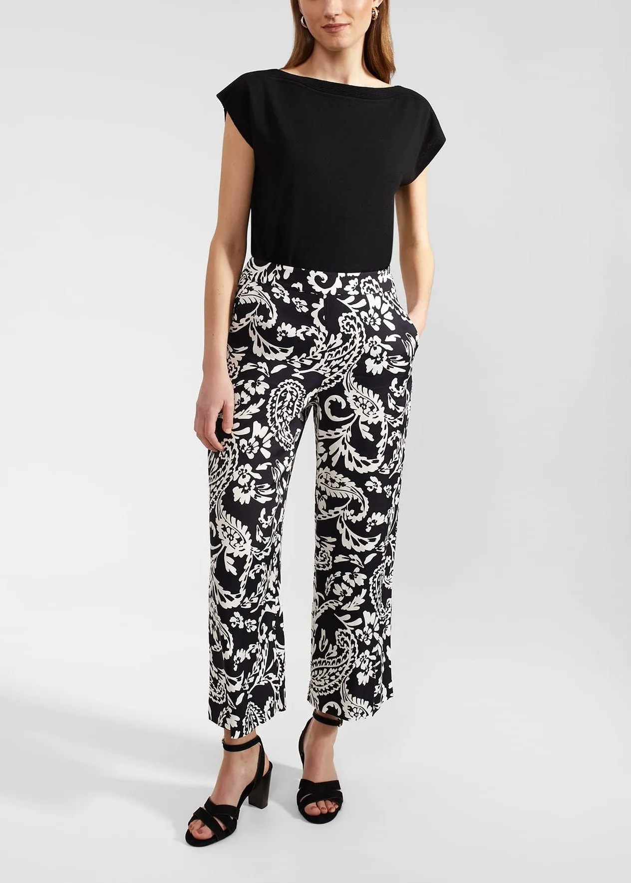 Ashlyn Trouser 0124/8575/9326l00 Navy-Ivory