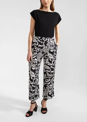 Ashlyn Trouser 0124/8575/9326l00 Navy-Ivory