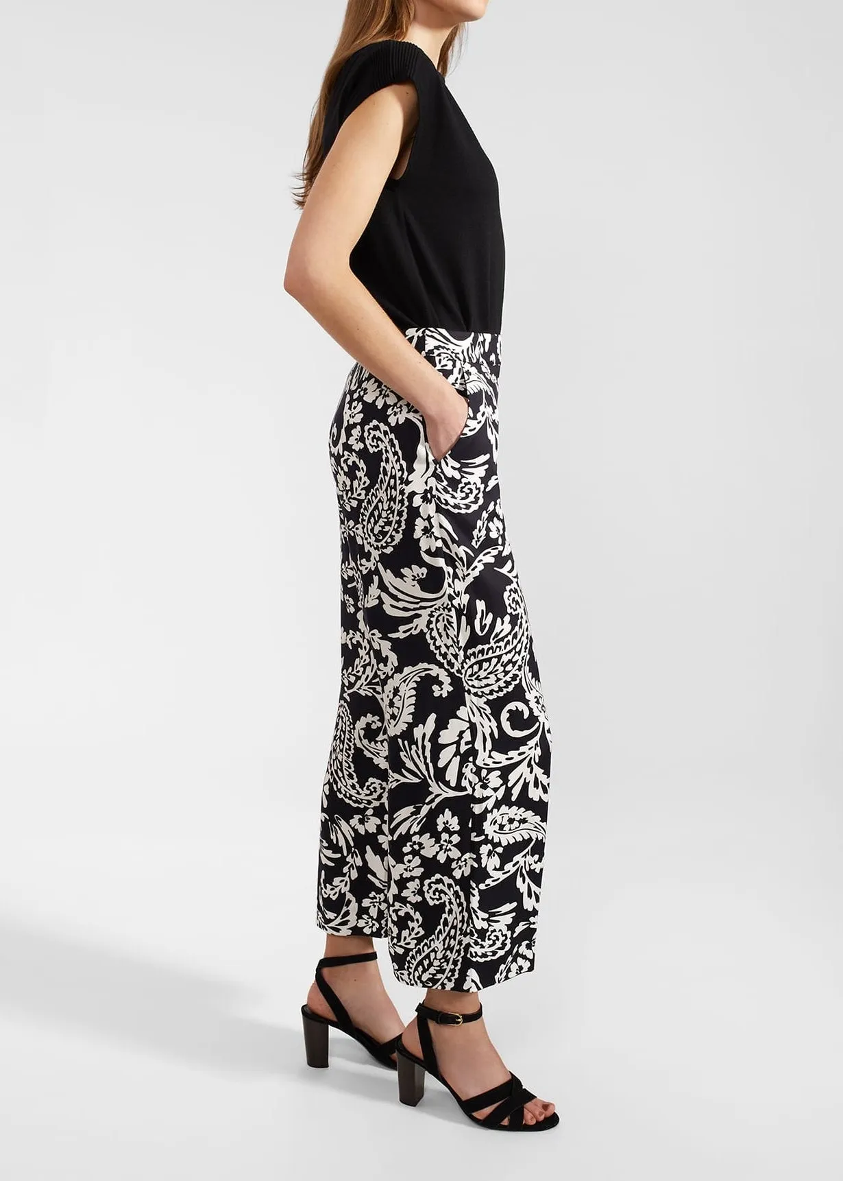 Ashlyn Trouser 0124/8575/9326l00 Navy-Ivory