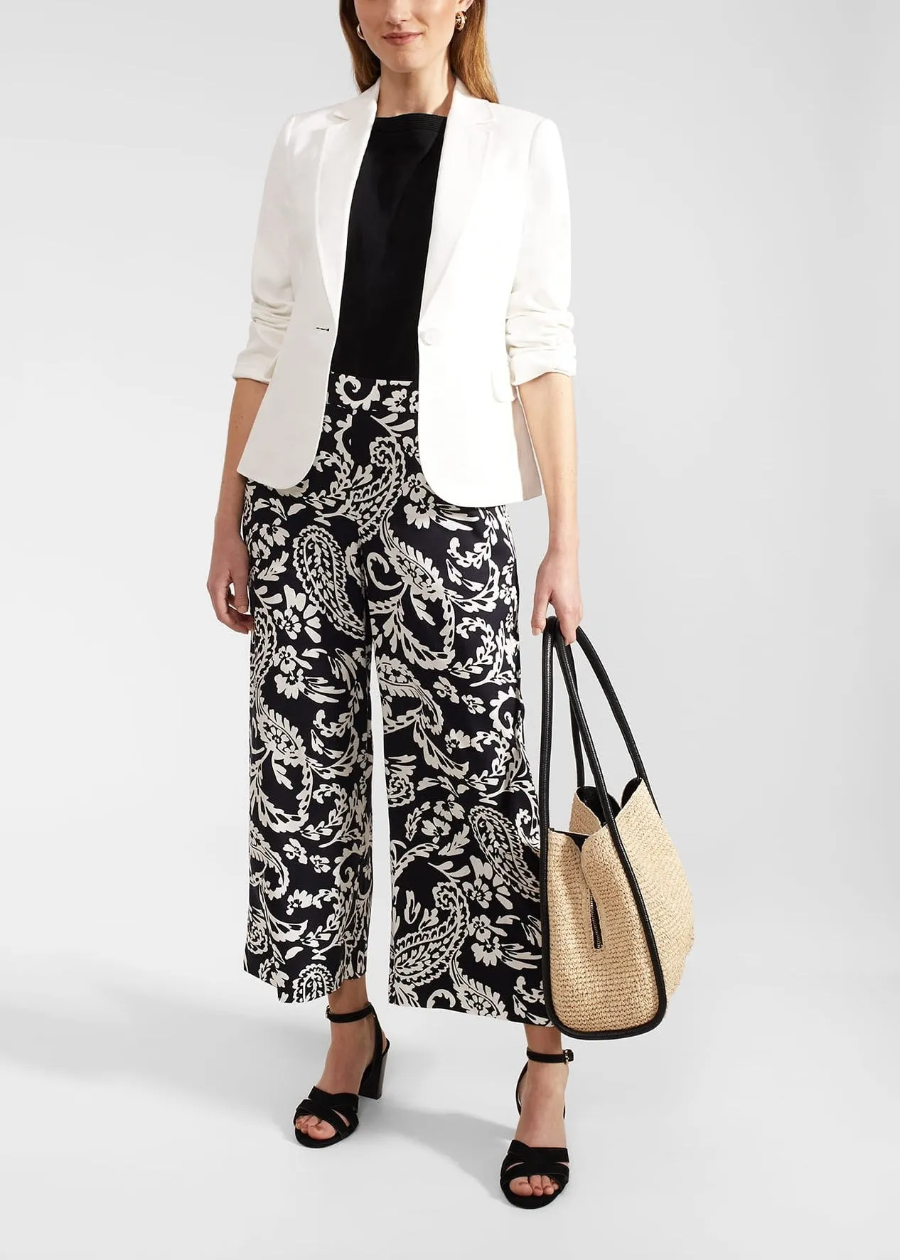 Ashlyn Trouser 0124/8575/9326l00 Navy-Ivory