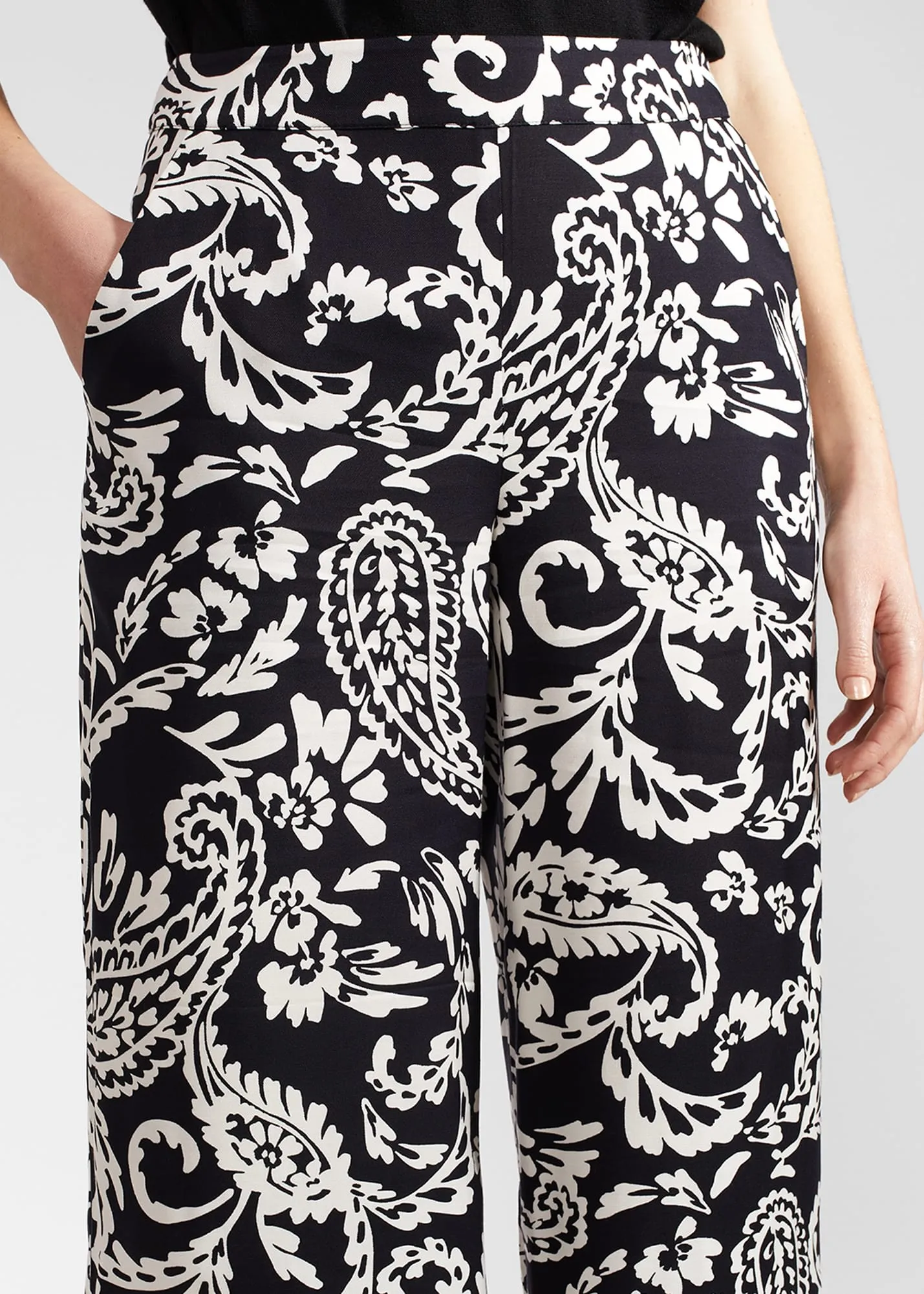 Ashlyn Trouser 0124/8575/9326l00 Navy-Ivory