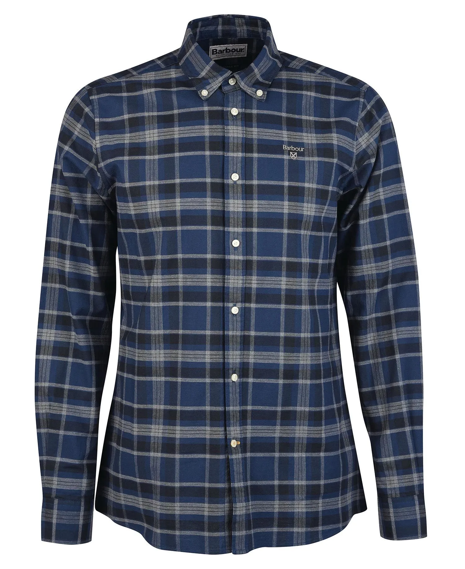 Barbour - 3XL - Helton Tailored Shirt, Navy