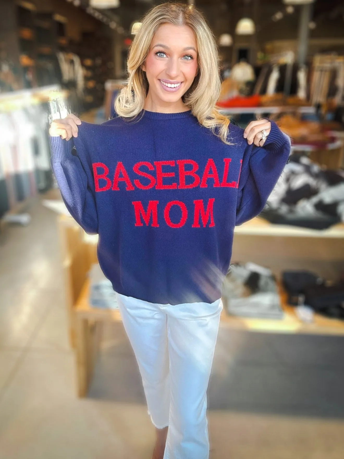 Batter Up Sweater