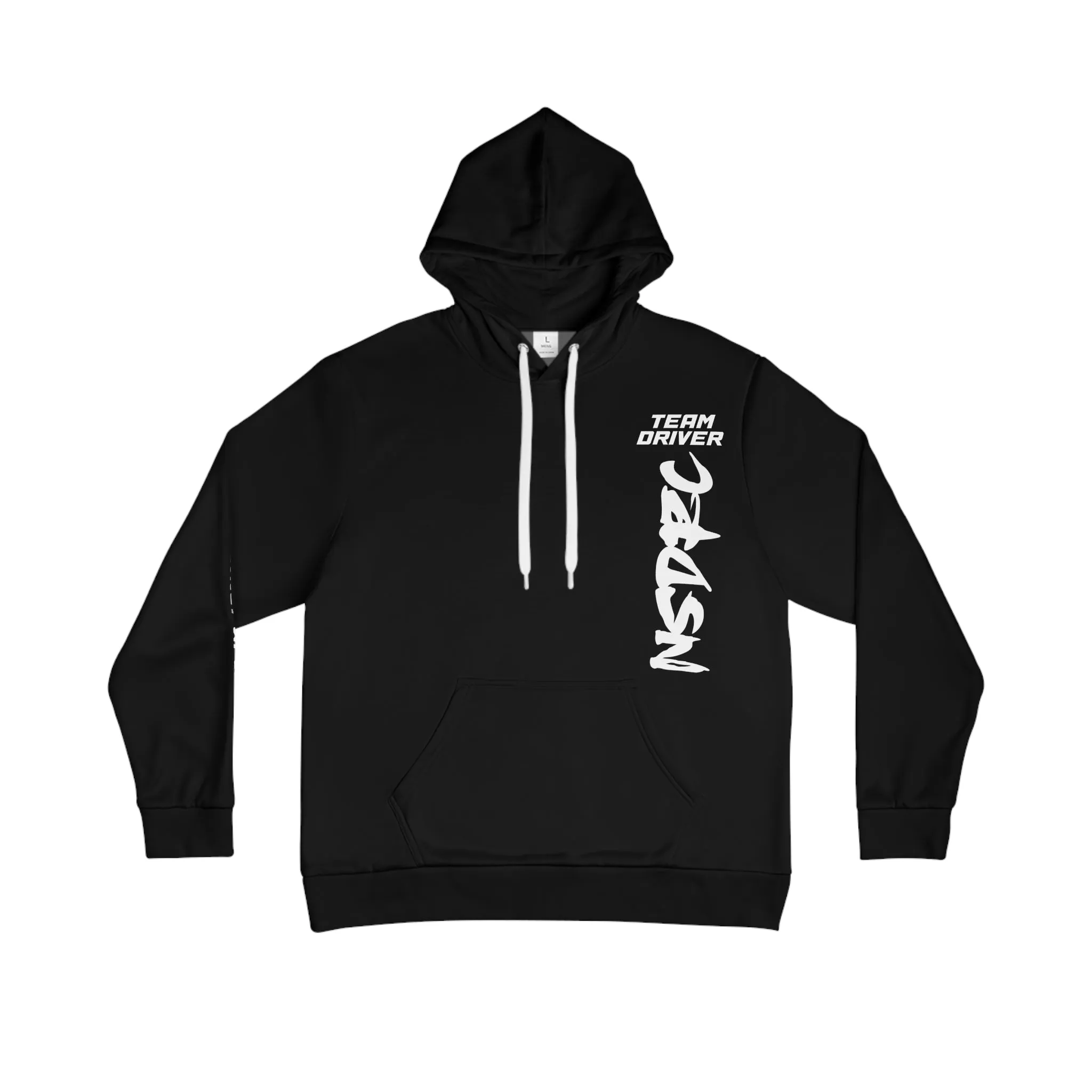 Black Men's Hoodie (AOP)