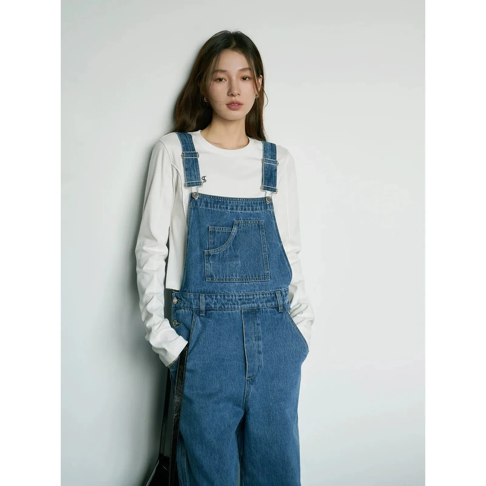 Blue Denim Overalls