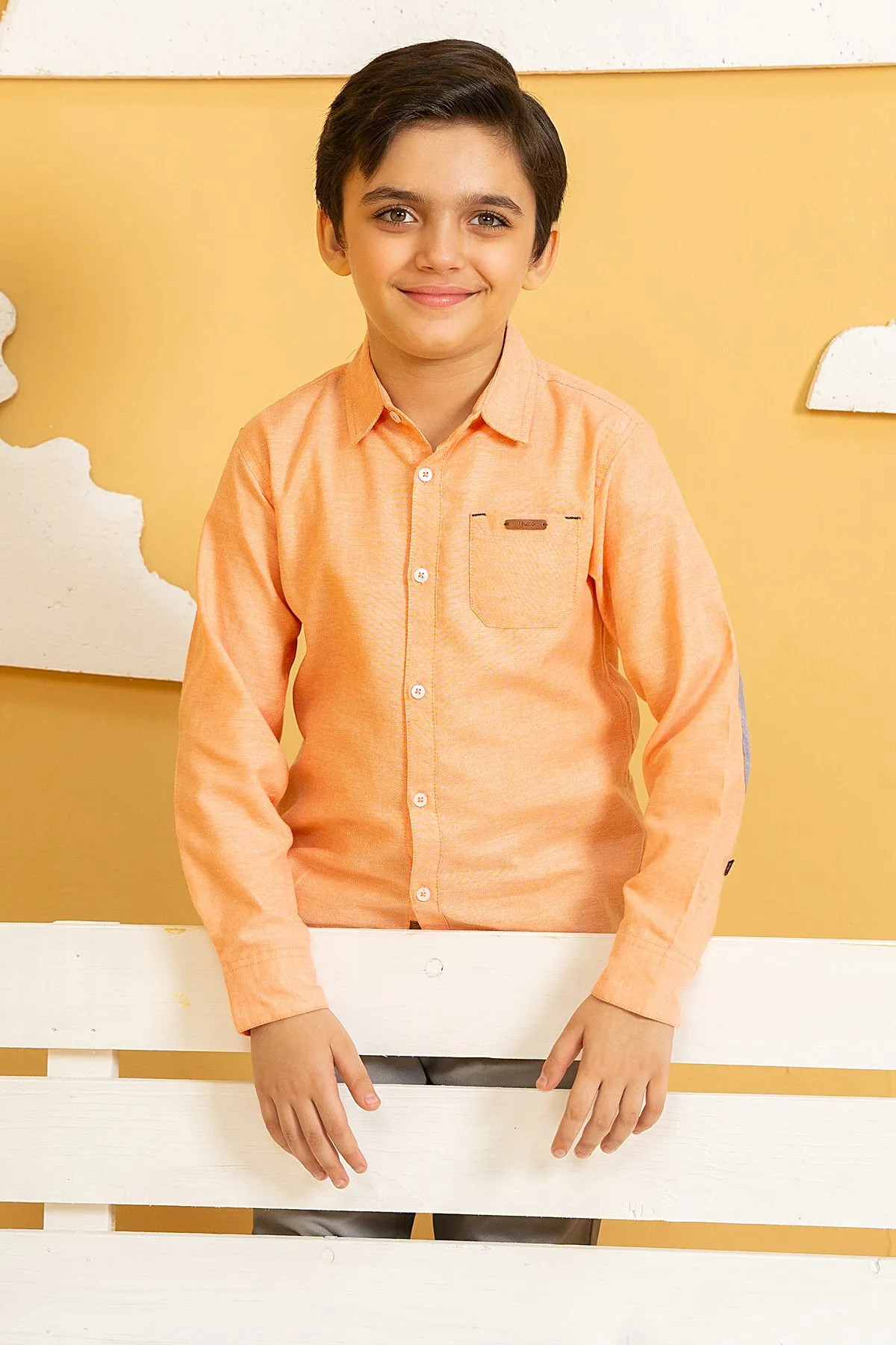 Boys NOUR Cotton Casual Shirt