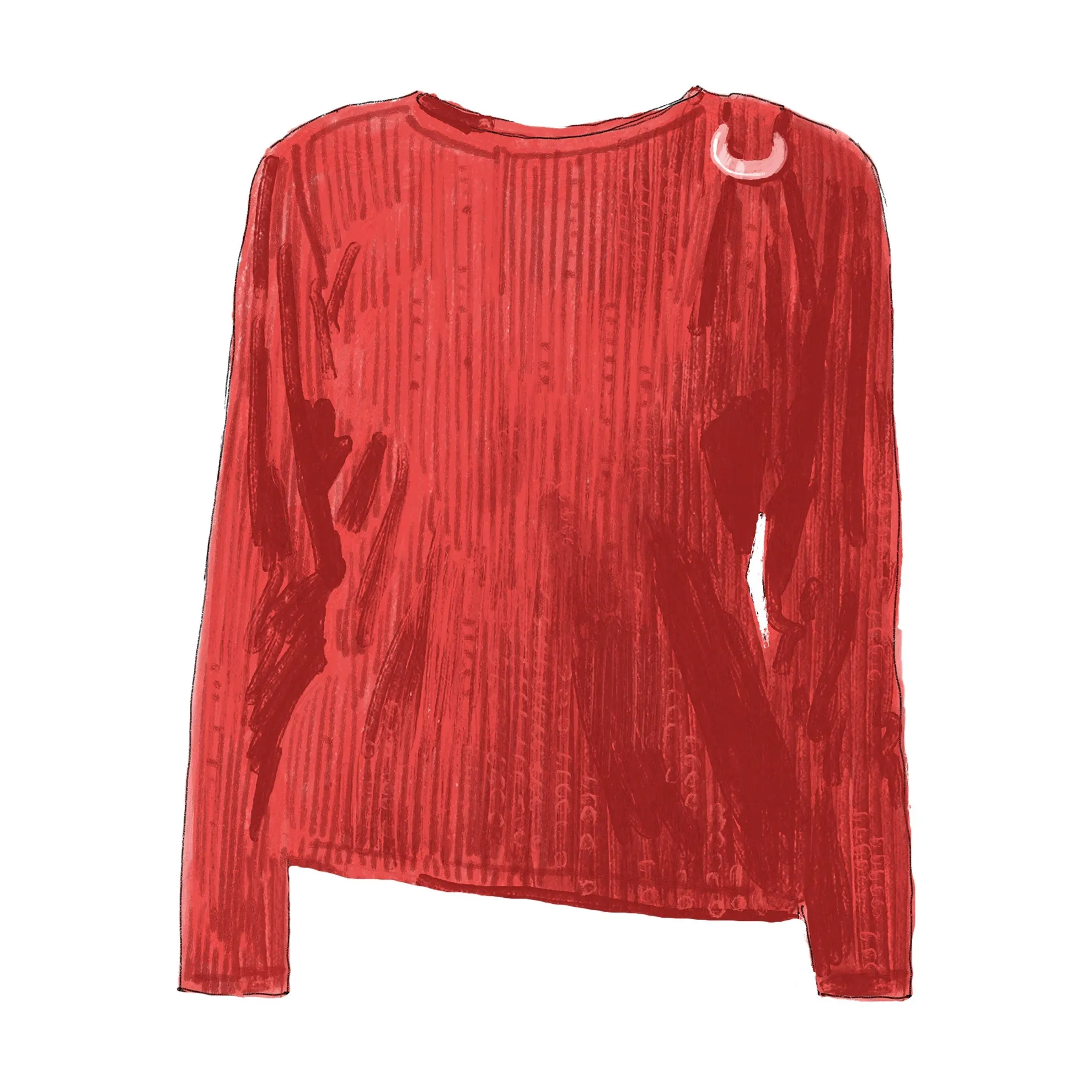 Buckle Cashmere Wool Sweater