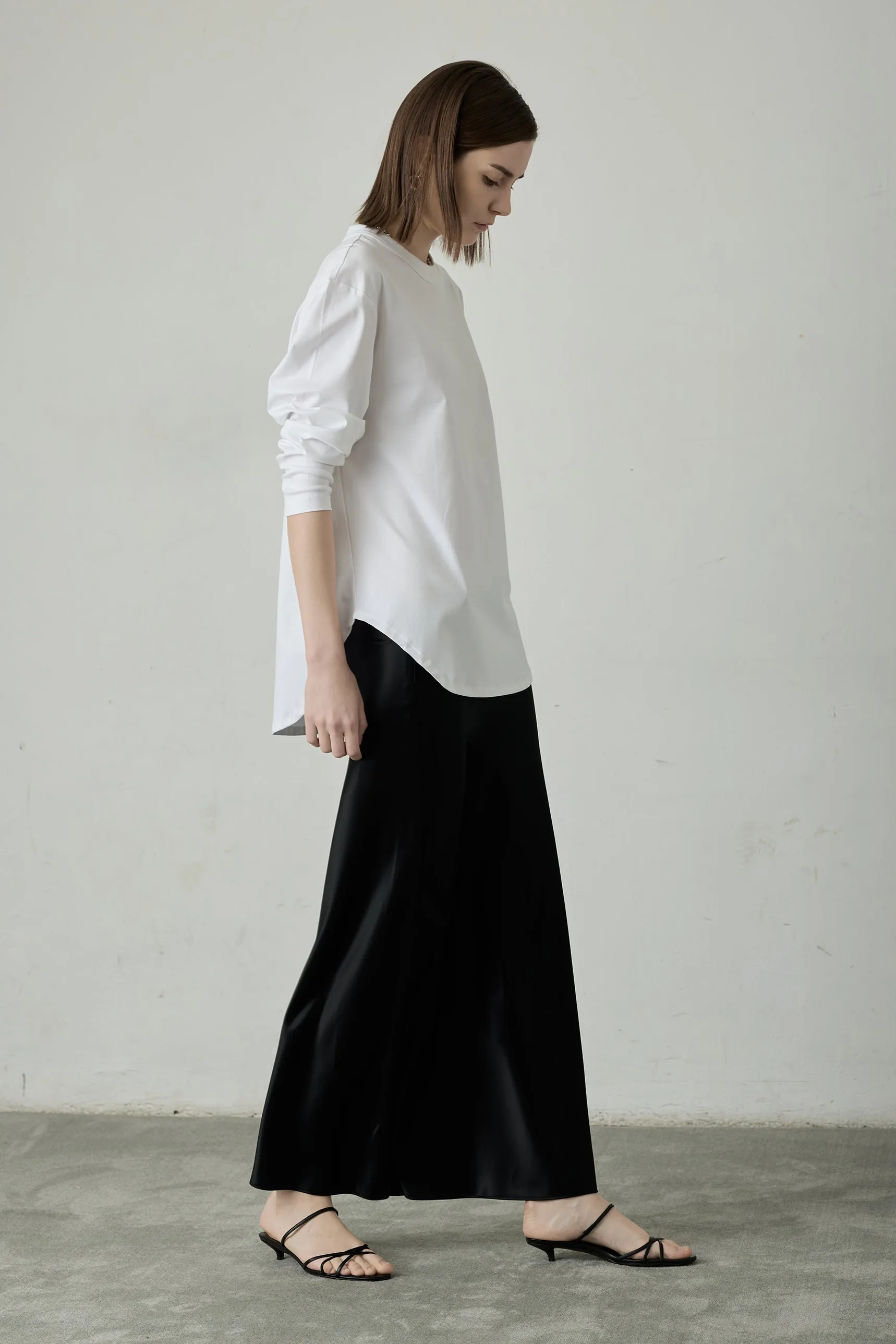 CECE supima-cotton top (White)