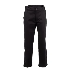 Chef Works Unisex Professional Series Chefs Trousers Black Herringbone XS