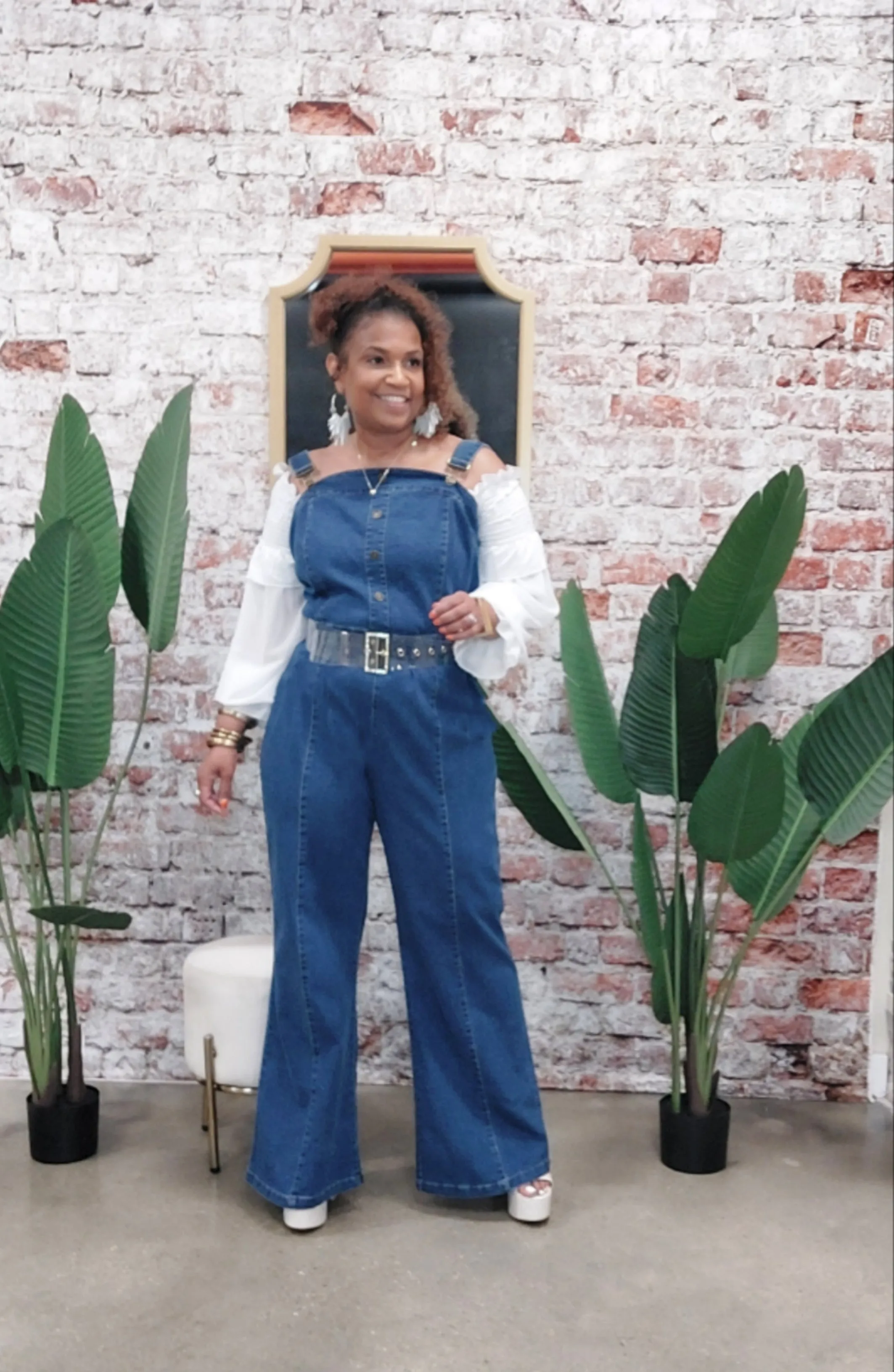 Chic Overalls Jumpsuit|Plus Size