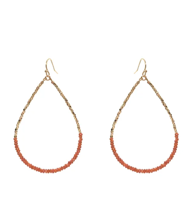 Crystal Teardrop Earrings