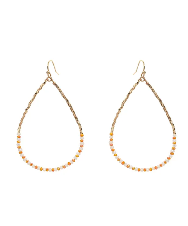 Crystal Teardrop Earrings