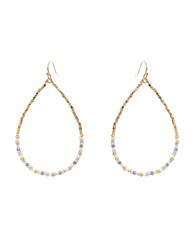 Crystal Teardrop Earrings
