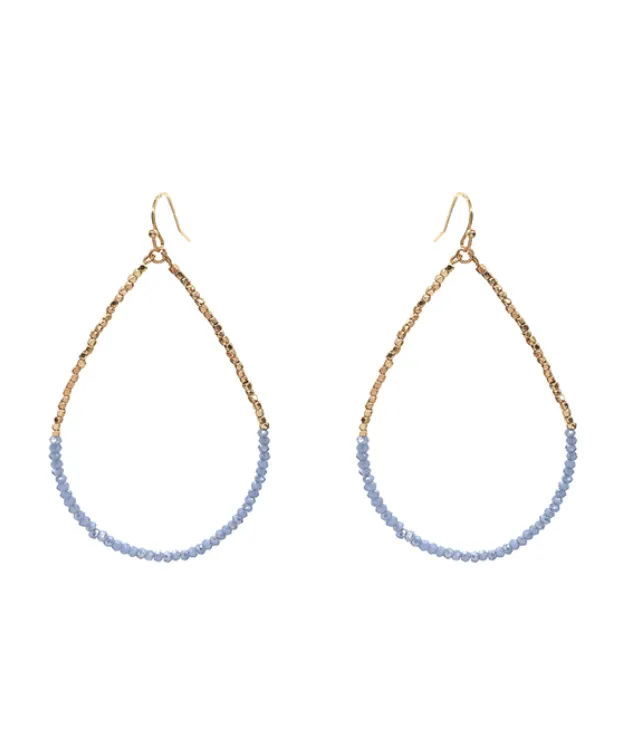 Crystal Teardrop Earrings