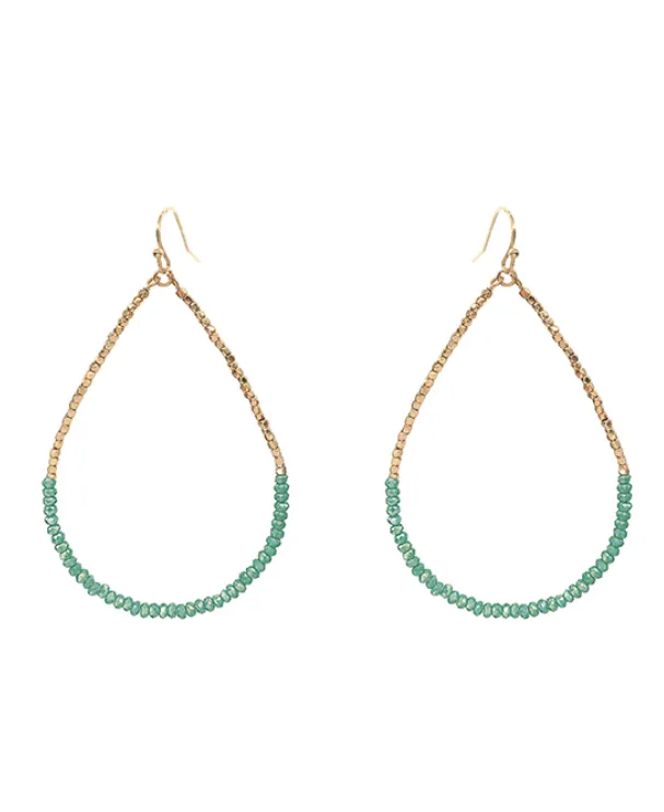 Crystal Teardrop Earrings
