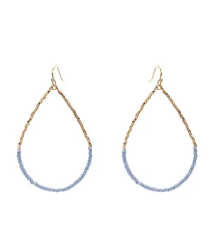 Crystal Teardrop Earrings