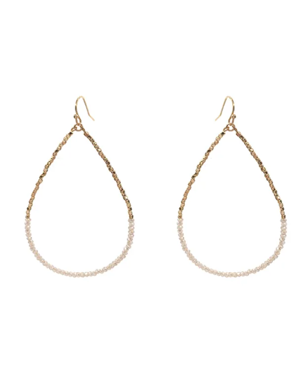 Crystal Teardrop Earrings