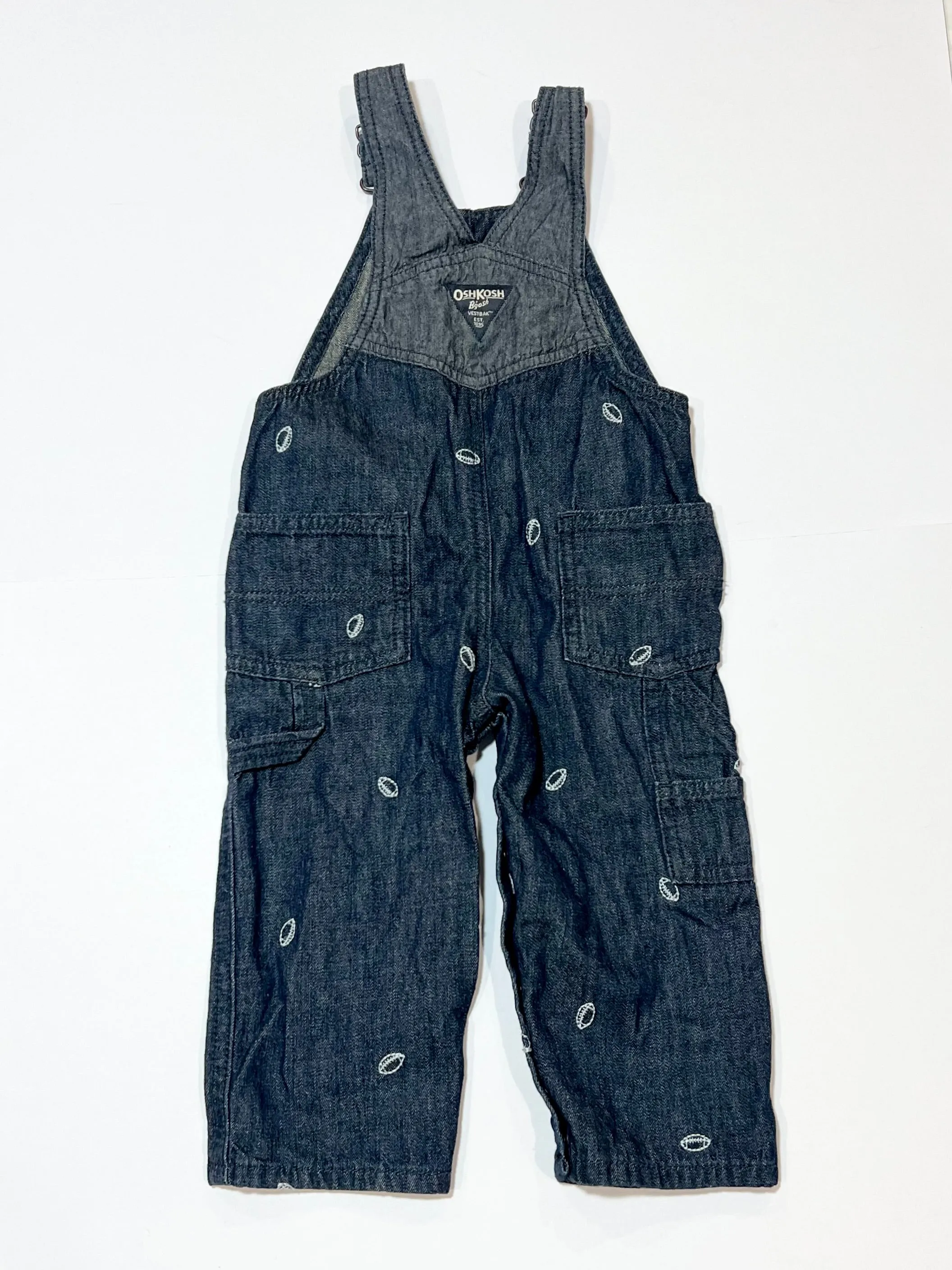 Denim football overalls - Size 1