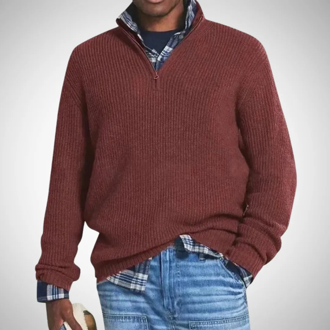 Elijah Casual Stylish Zip Sweater