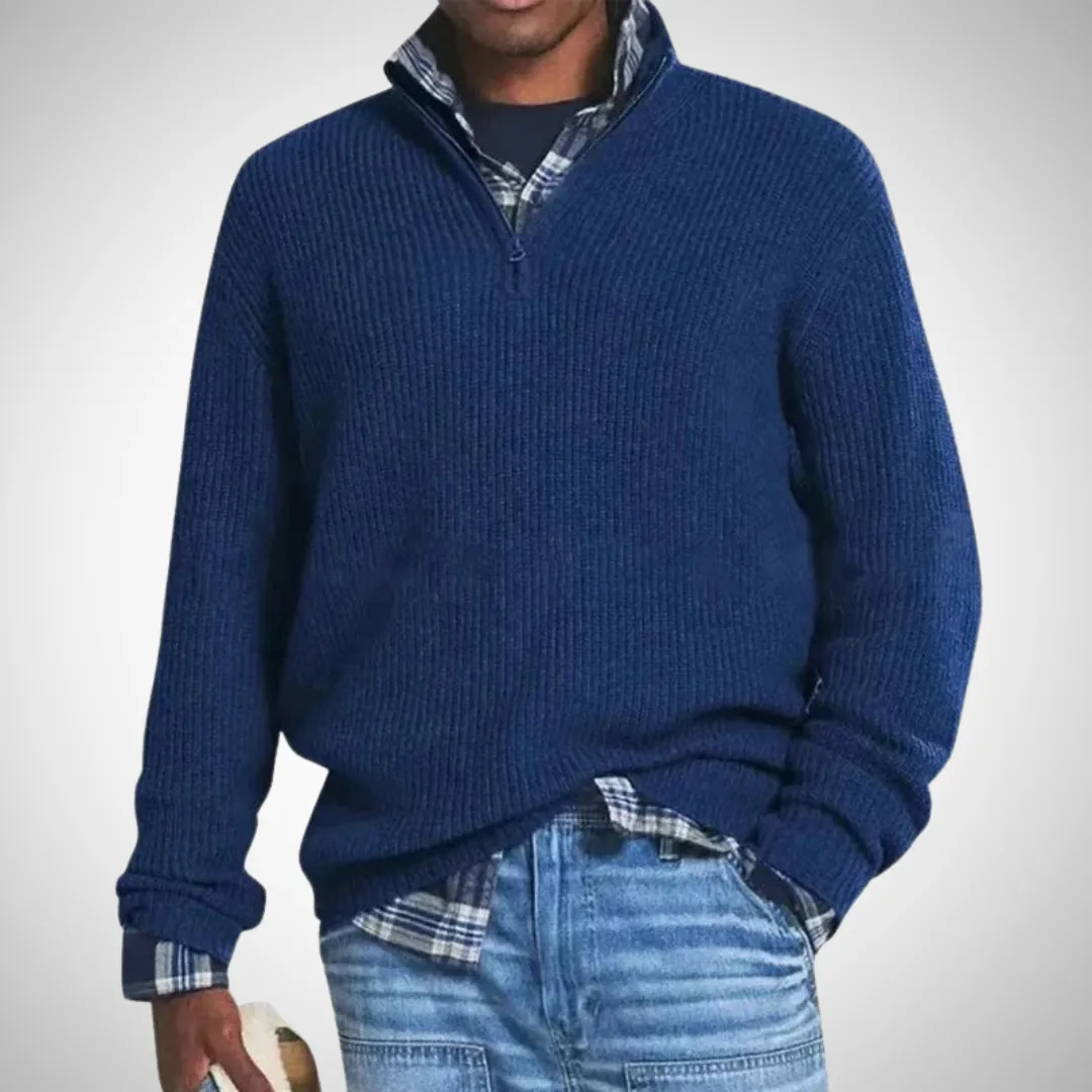 Elijah Casual Stylish Zip Sweater