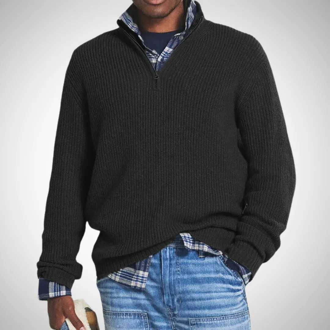 Elijah Casual Stylish Zip Sweater