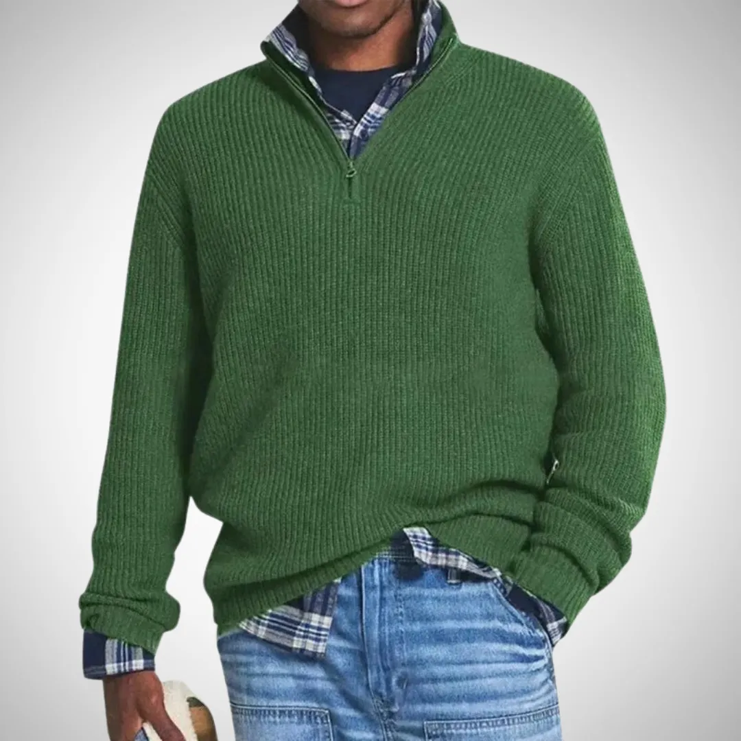 Elijah Casual Stylish Zip Sweater