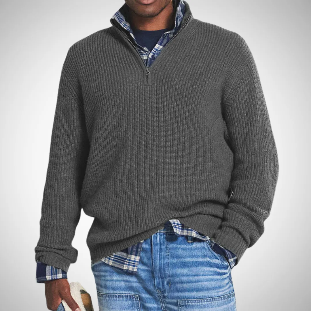 Elijah Casual Stylish Zip Sweater