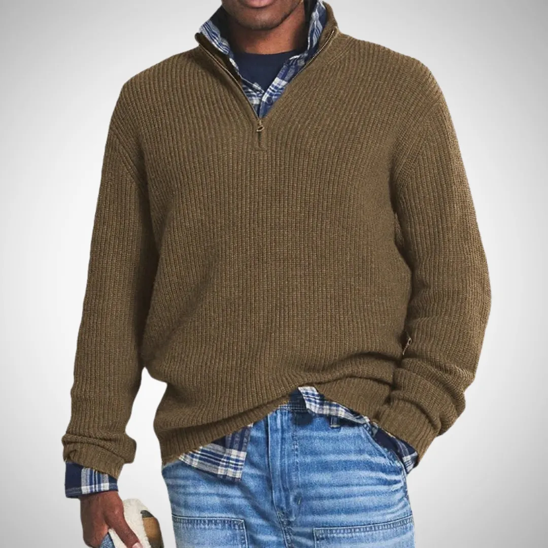 Elijah Casual Stylish Zip Sweater