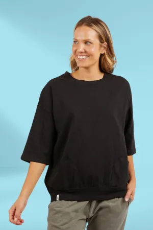Elm Fundamental Maizie Sweat Black