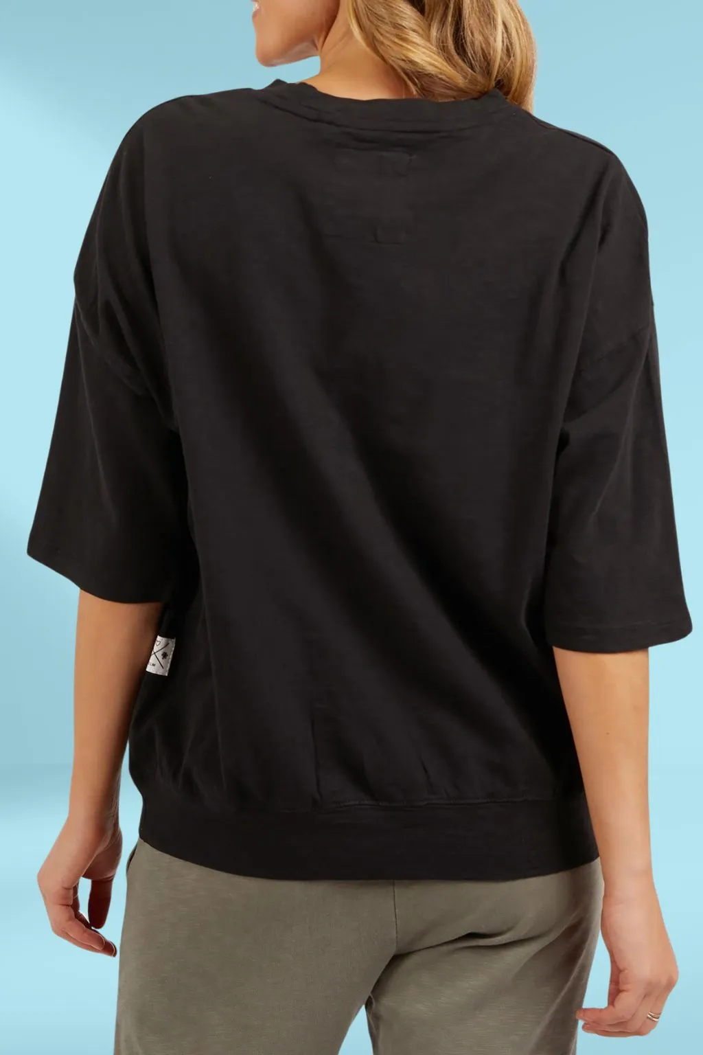 Elm Fundamental Maizie Sweat Black