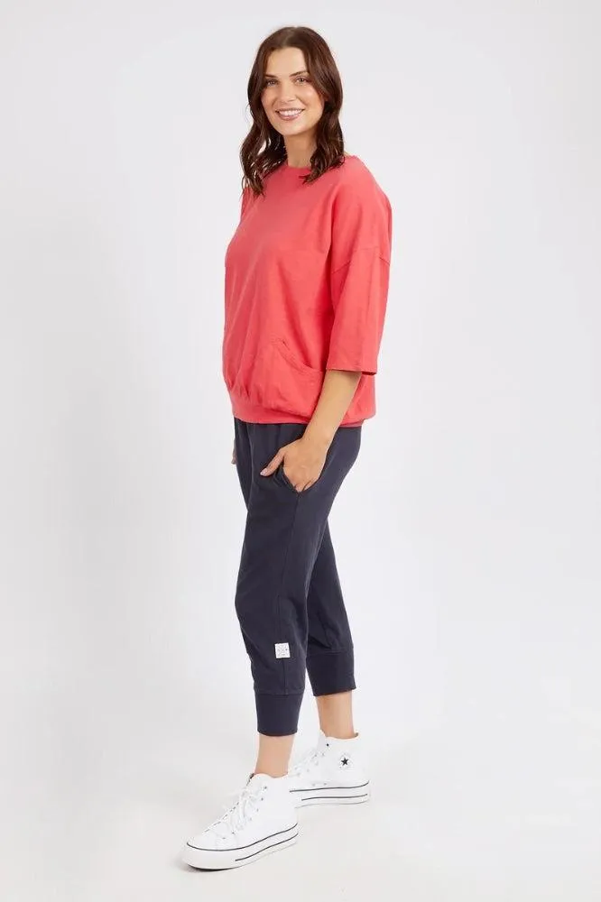 Elm Maizie Sweat Coral Spritz