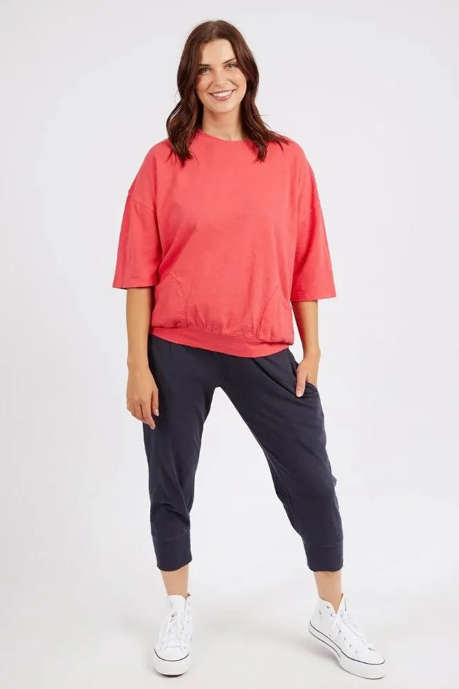 Elm Maizie Sweat Coral Spritz