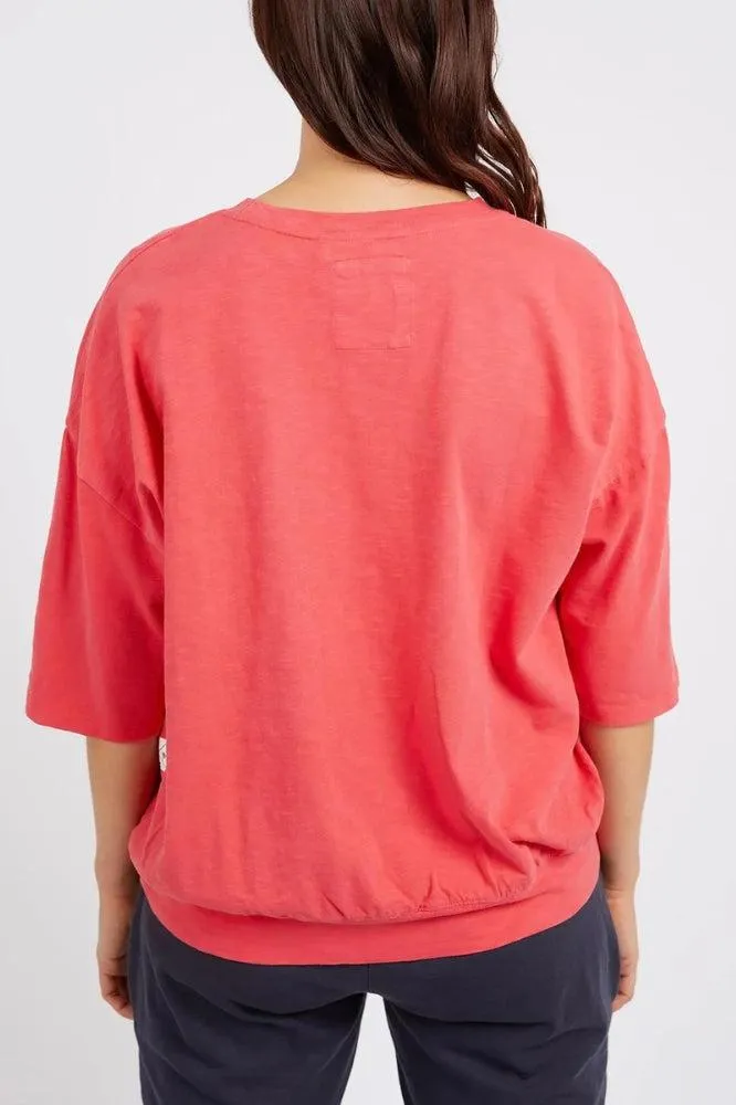 Elm Maizie Sweat Coral Spritz