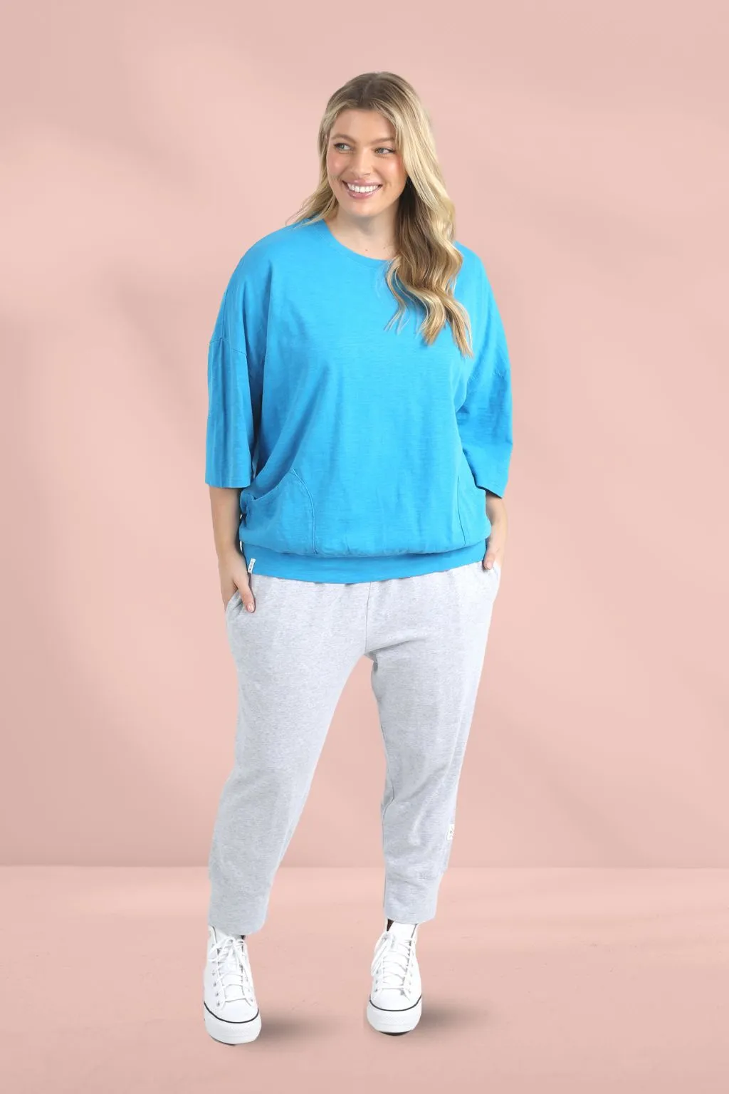 Elm Maizie Sweat Ibiza Blue