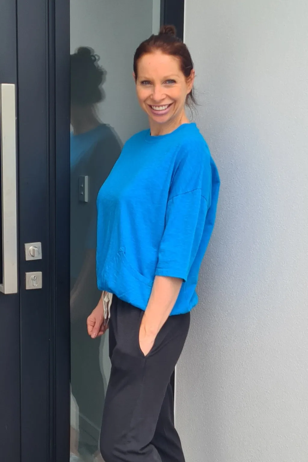 Elm Maizie Sweat Ibiza Blue