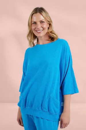 Elm Maizie Sweat Ibiza Blue
