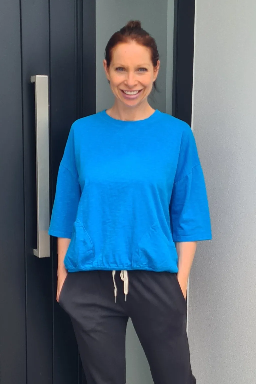 Elm Maizie Sweat Ibiza Blue