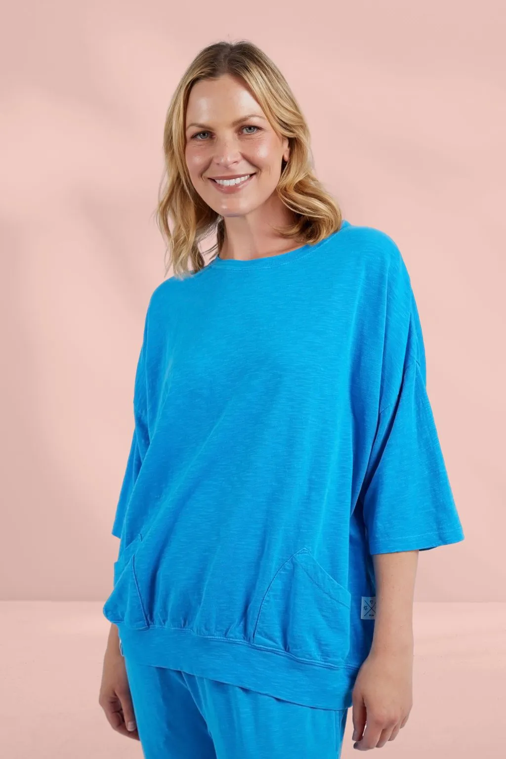 Elm Maizie Sweat Ibiza Blue