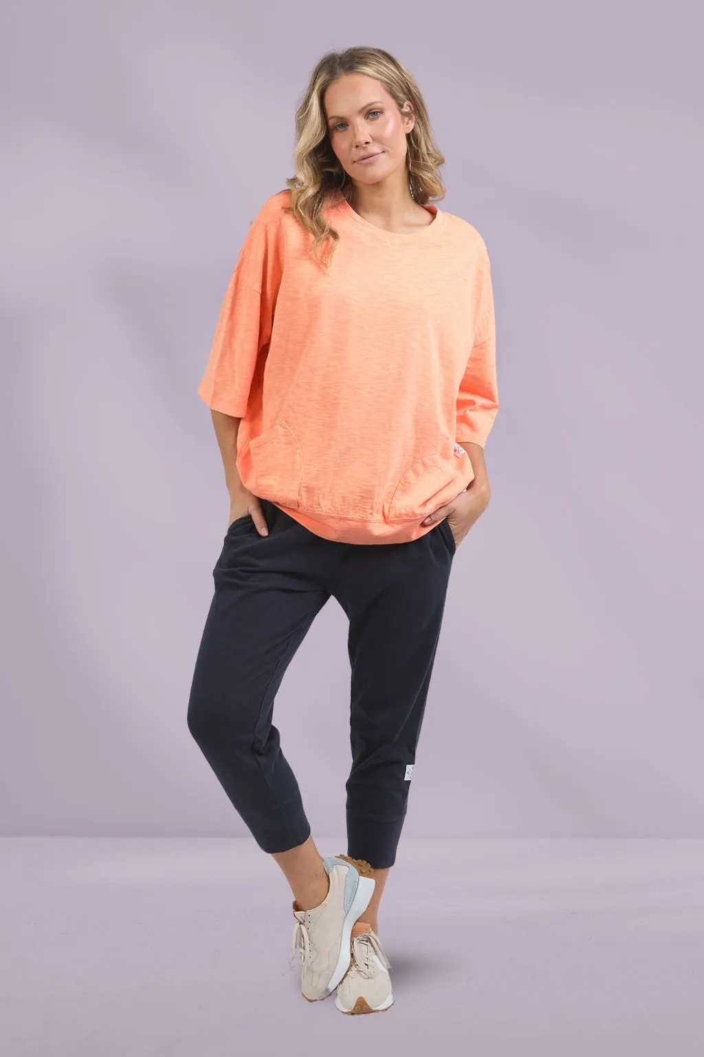 Elm Maizie Sweat Neon Orange