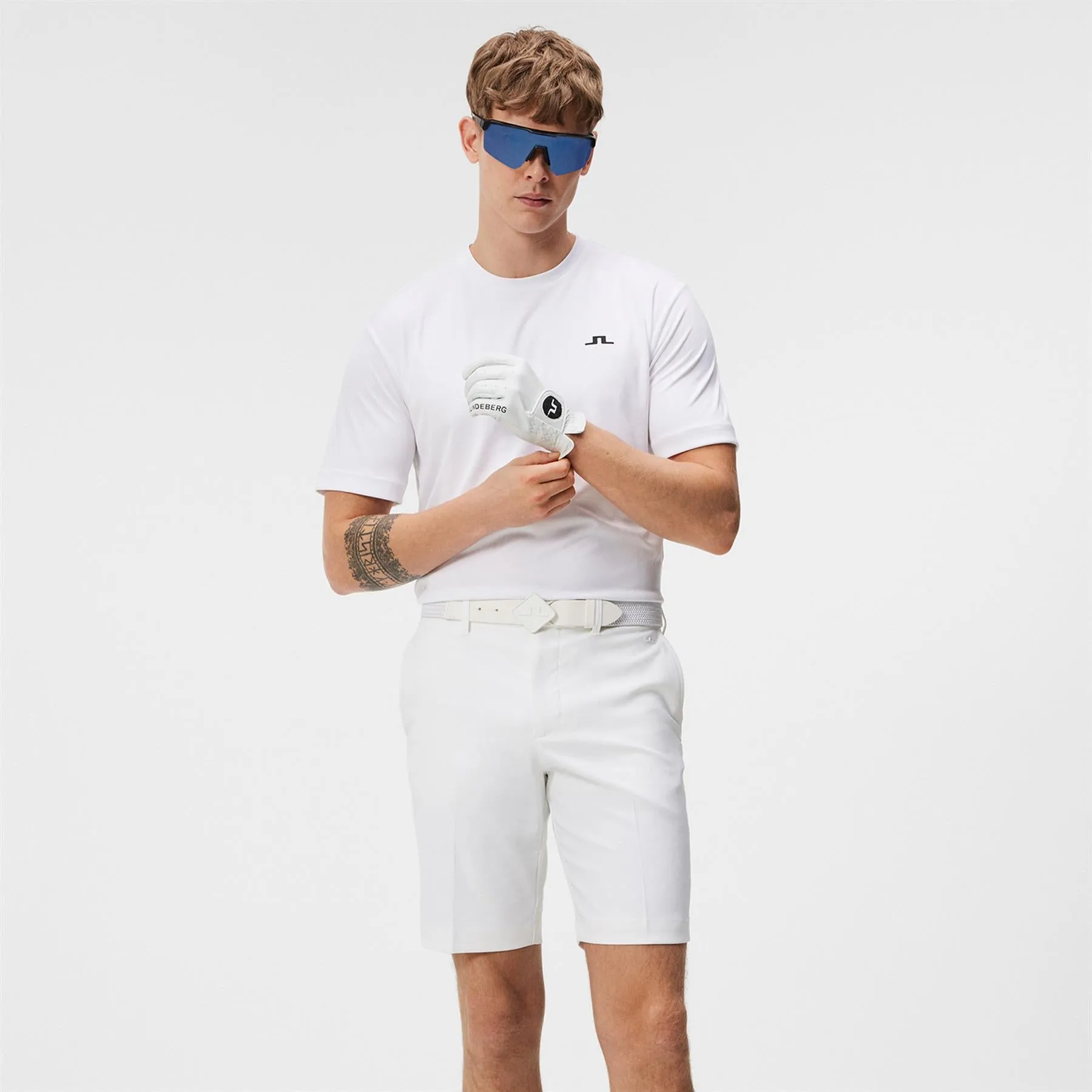 Eloy Micro High Stretch Shorts White - SS24