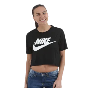 Essential Crop Top Black