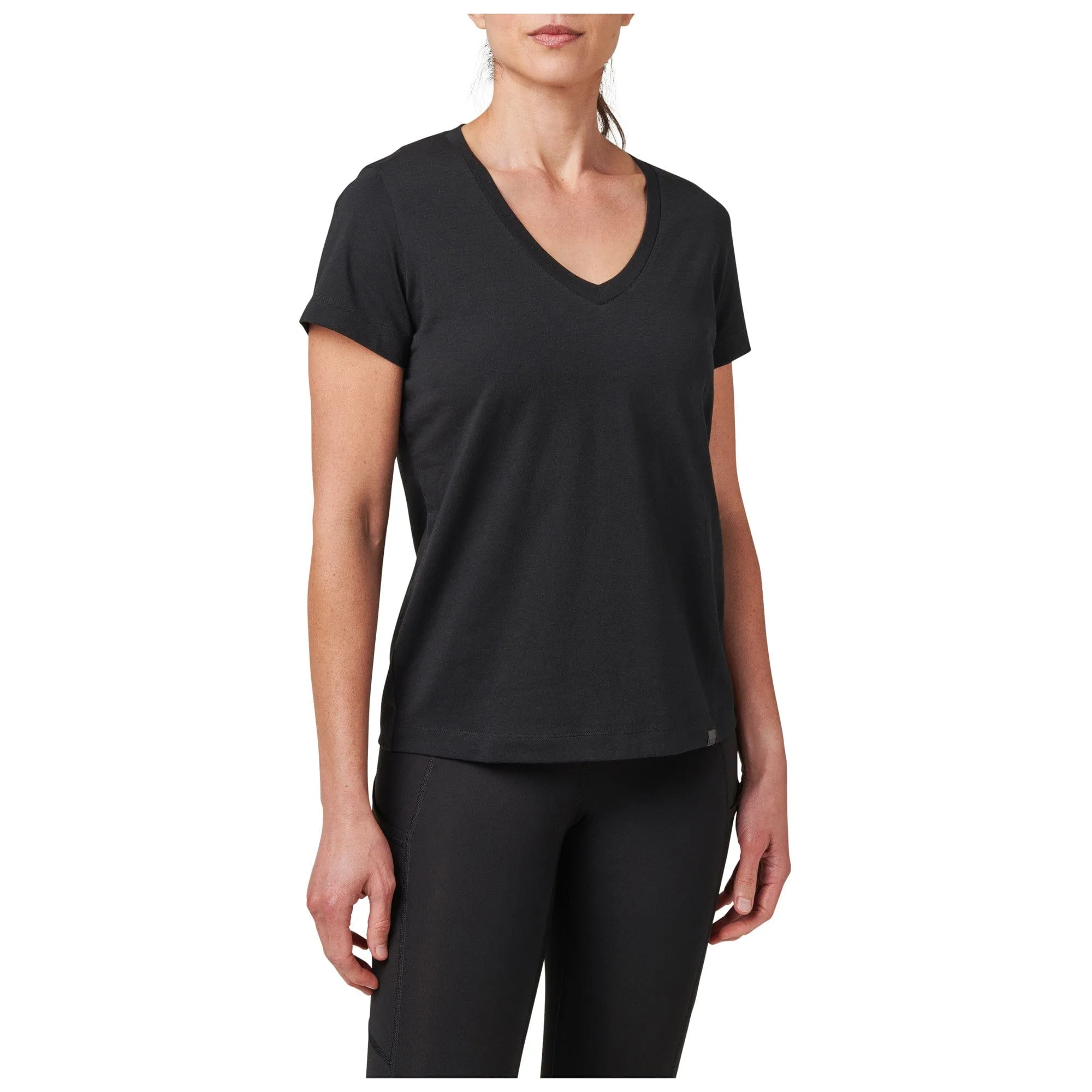 ESSENTIAL V NECK SHORT SLEEVE TEE