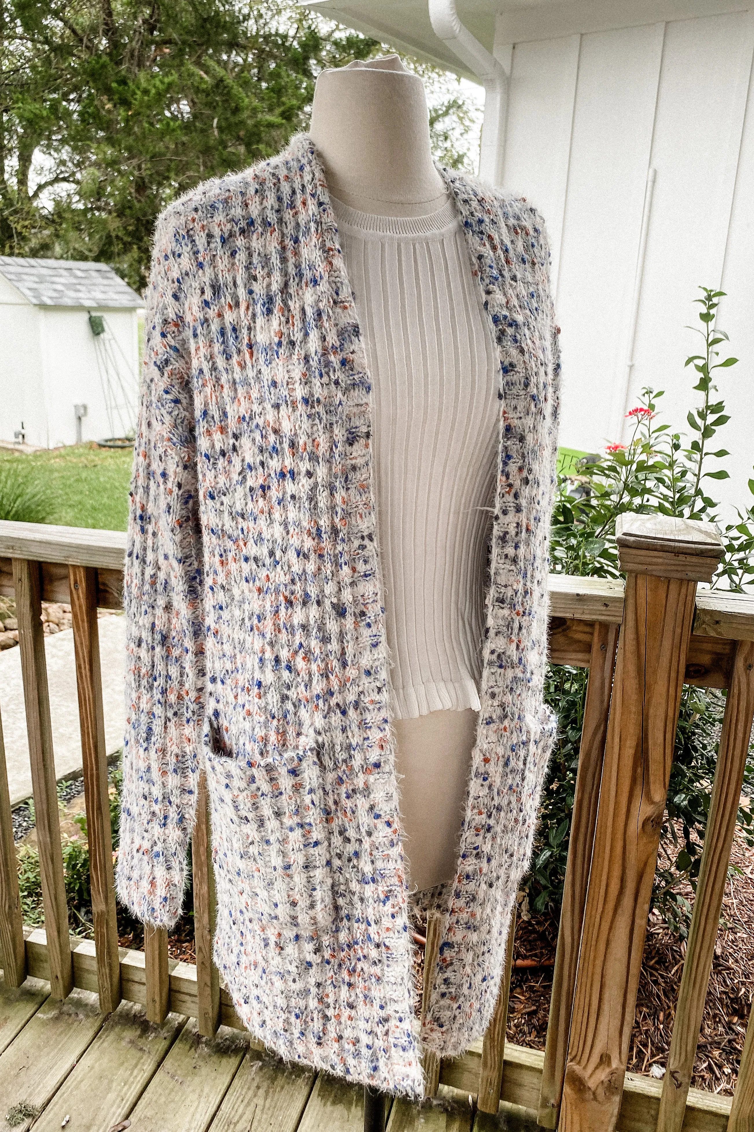 Festival Fun Popcorn Cardigan | FINAL SALE