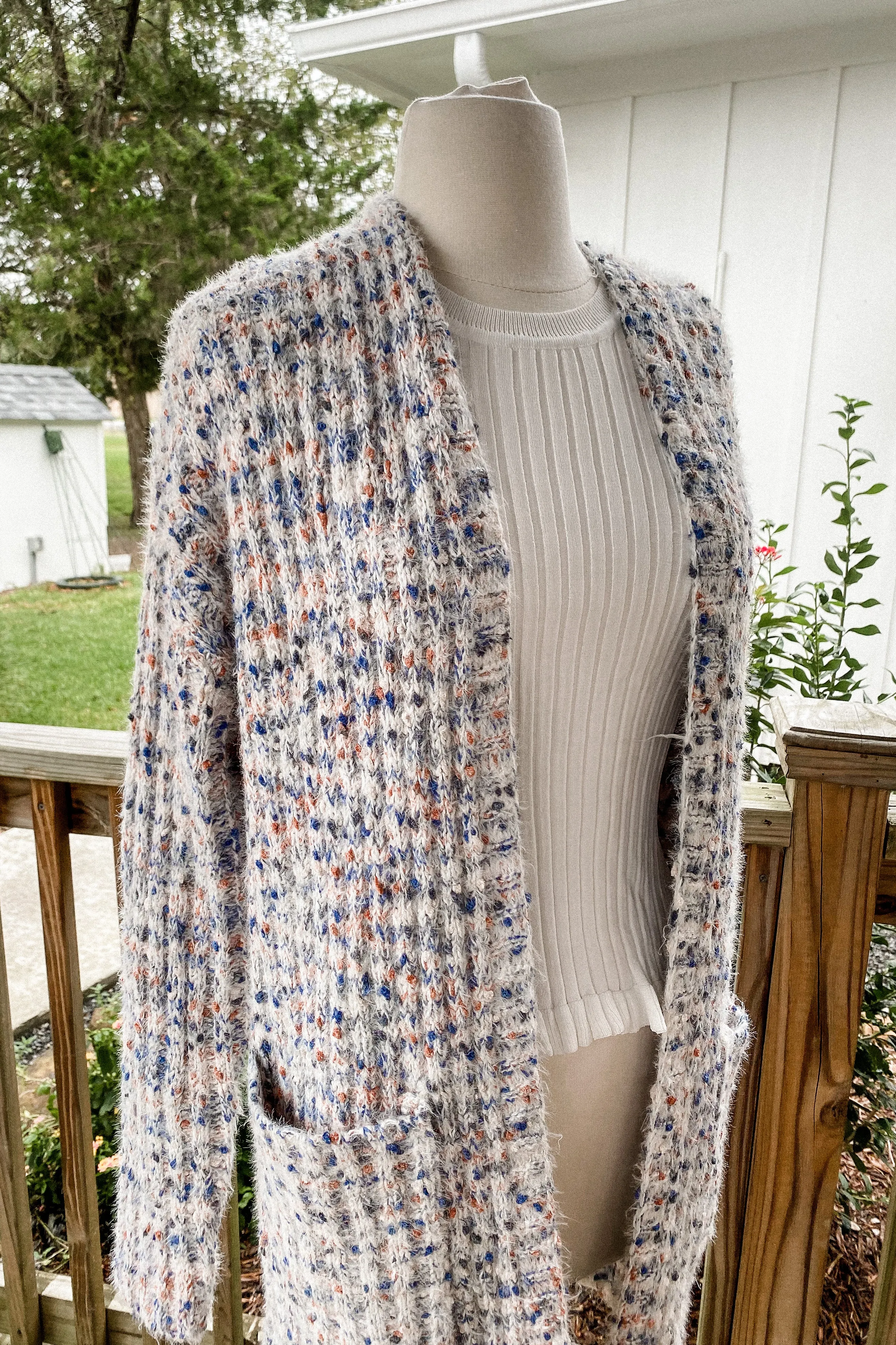 Festival Fun Popcorn Cardigan | FINAL SALE