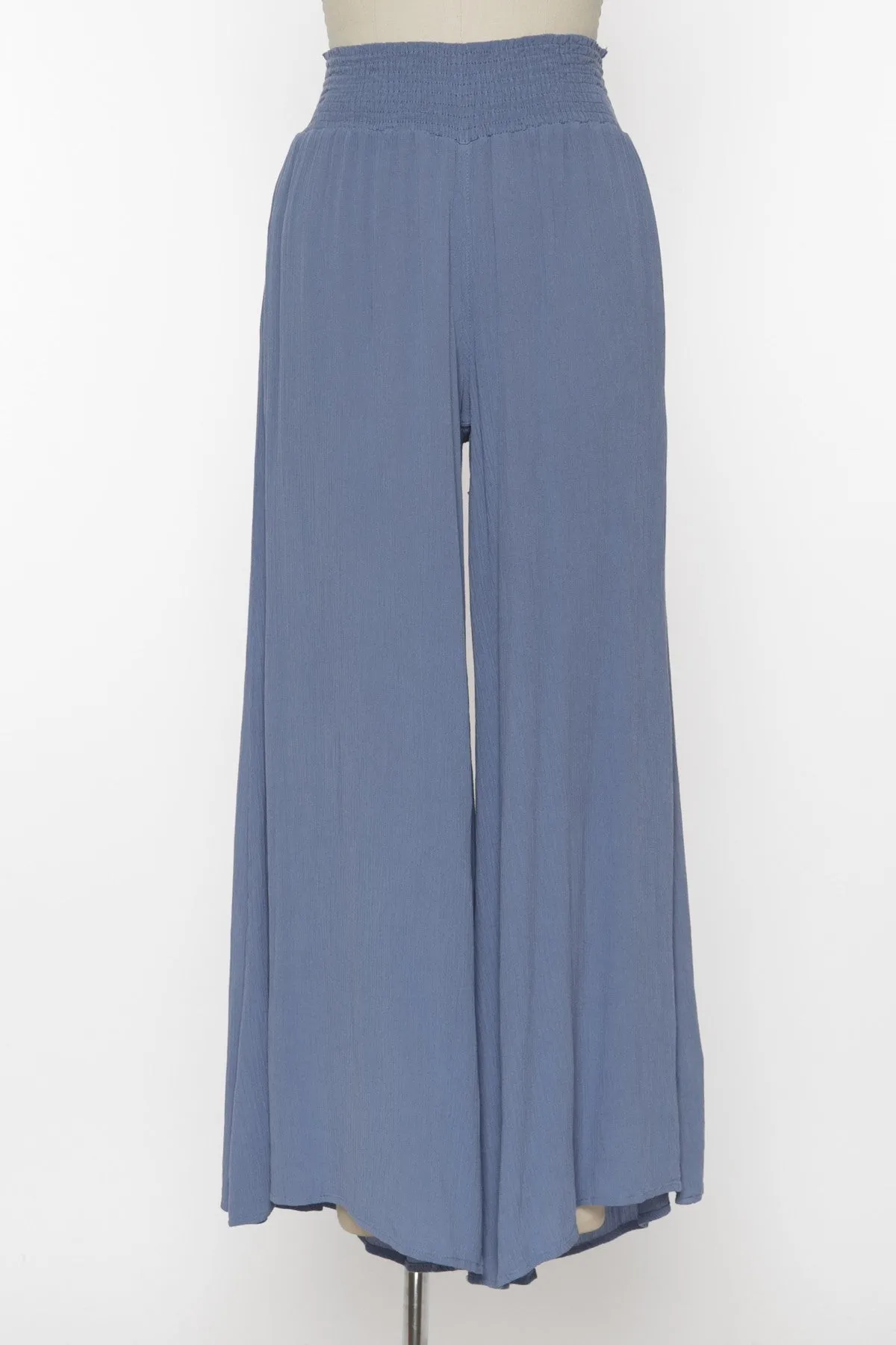 Gauze Wide leg trouser