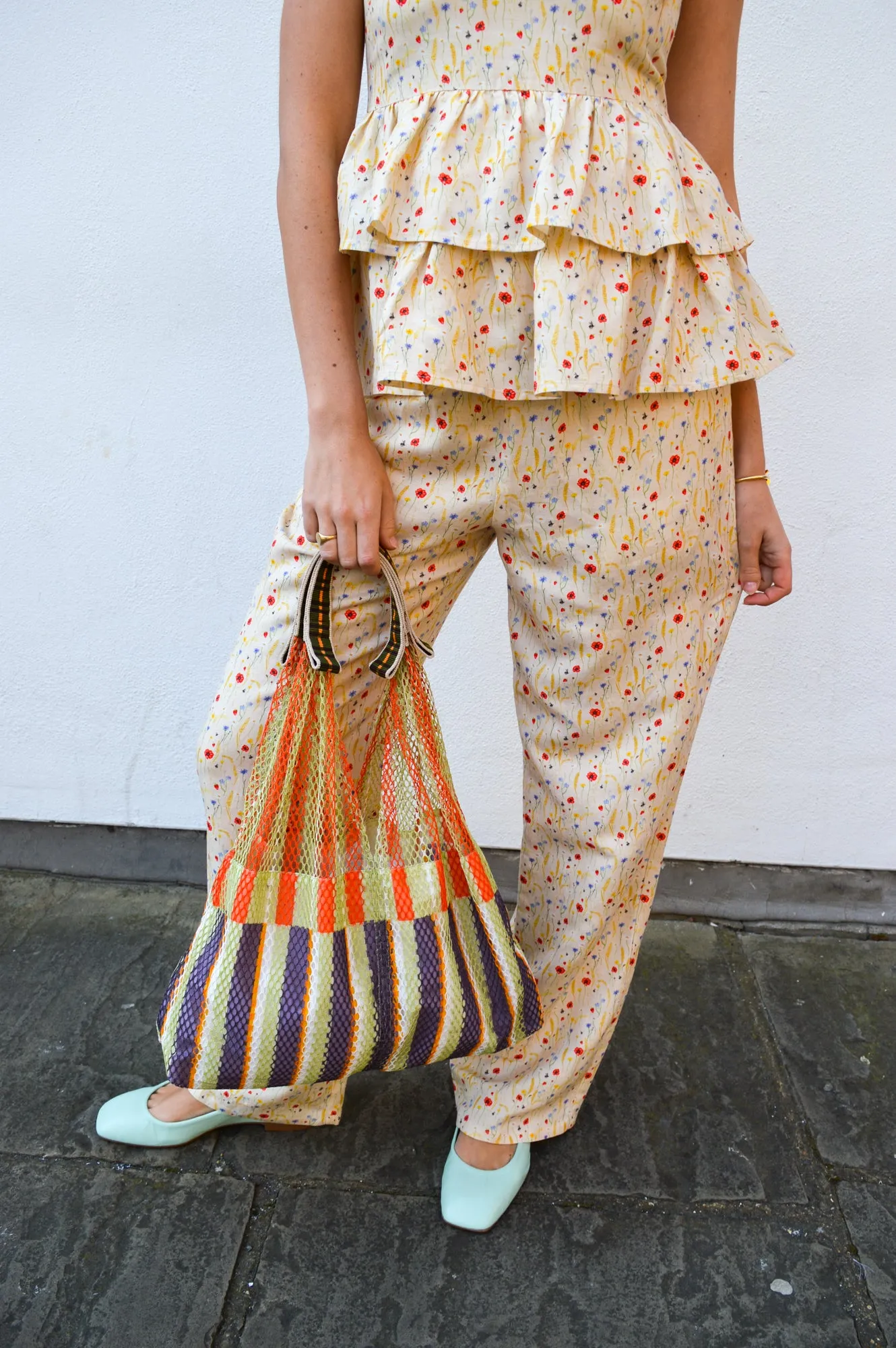 Helmstedt Mina Cornflower Printed Pants