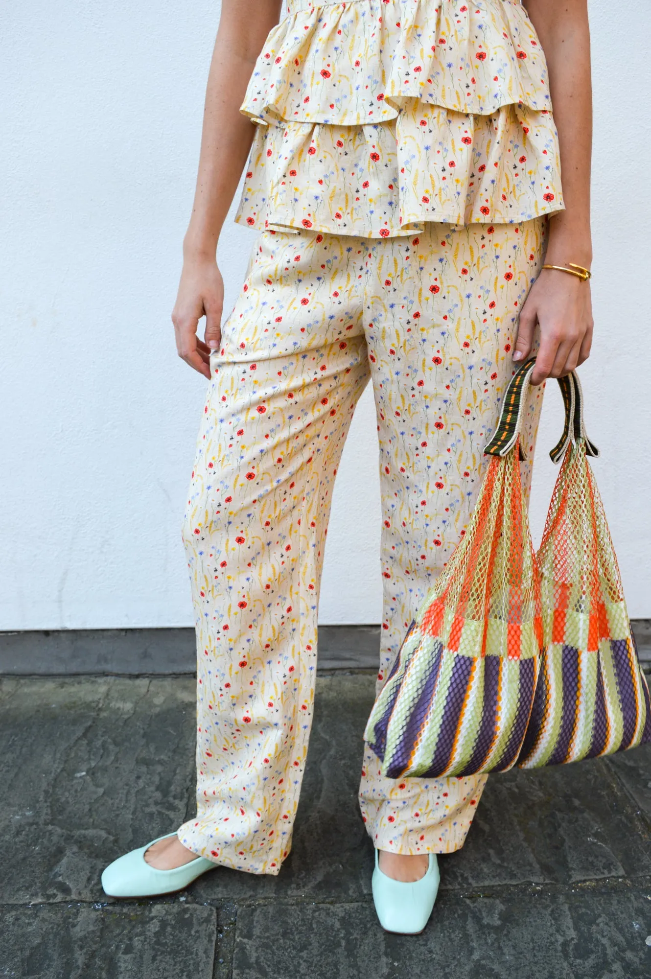 Helmstedt Mina Cornflower Printed Pants