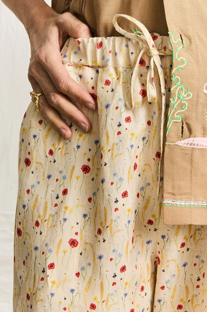 Helmstedt Mina Cornflower Printed Pants